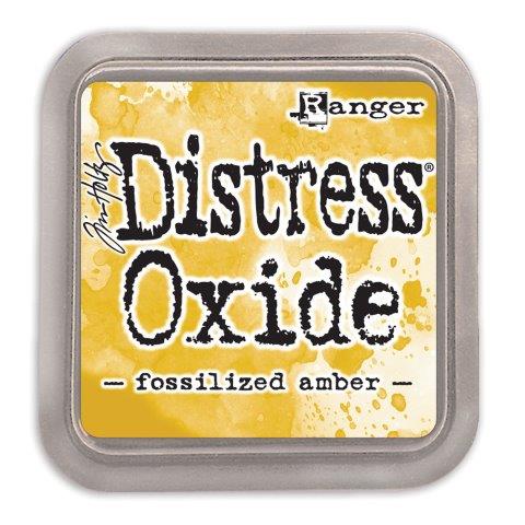 Ranger Tim Holtz Distress Oxide Pad Fossilized Amber