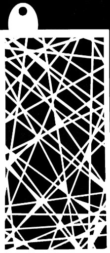 Stencil - Wrapped string (6x3 inch)