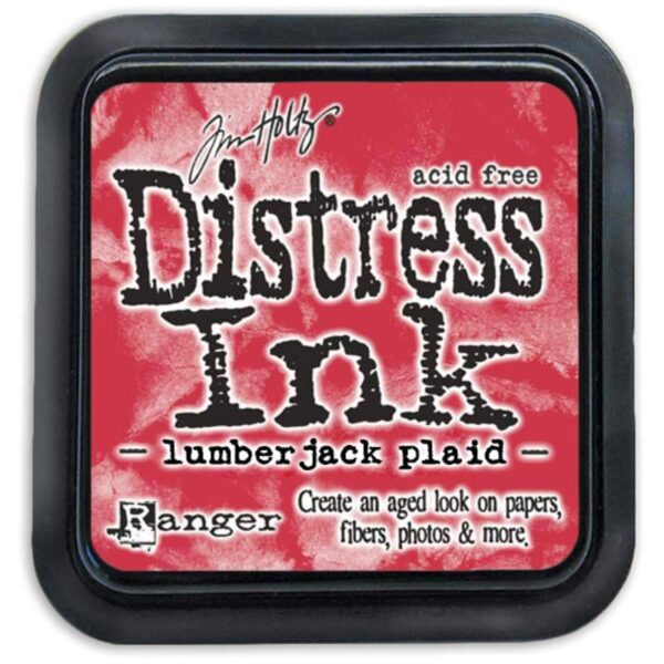 Ranger Tim Holtz Distress Ink Pad Lumberjack Plaid