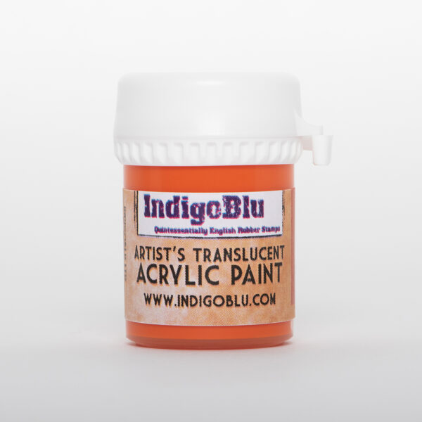 Artists Translucent Acrylic Paint - Tiger Lily