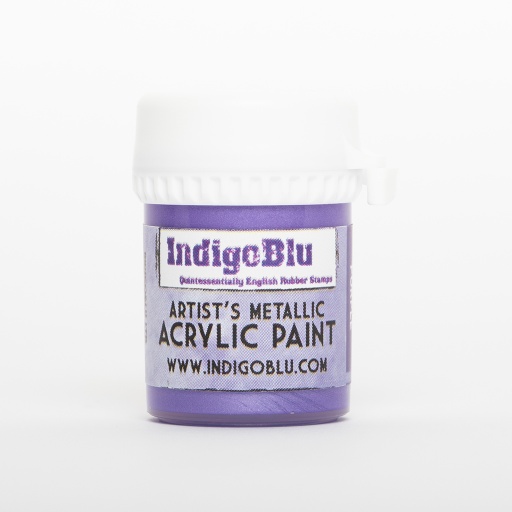 Artists Metallic Acrylic Paint - Royal Purple