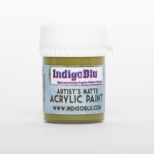 Artists Matte Acrylic Paint - Olive Waistcoat