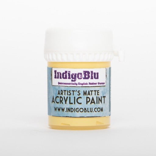 Artists Matte Acrylic Paint - Banana Custard